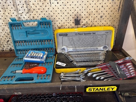 Spanner set and driver set