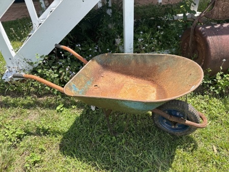 Metal Wheel Barrow