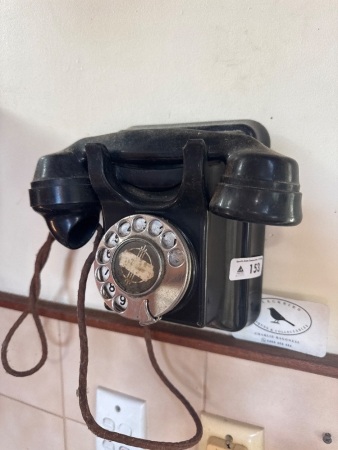 Vintage wall phone