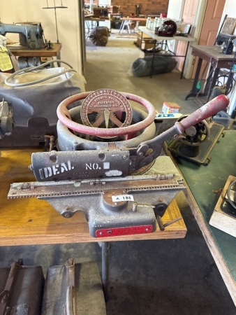 Ideal Stencil Machine N02 H19502
