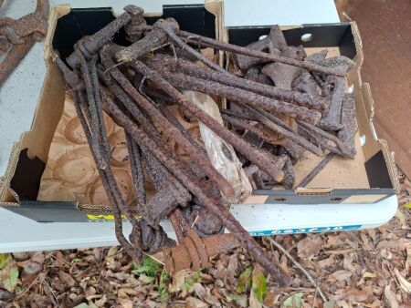 Lot of Various Blacksmith Tool Bits