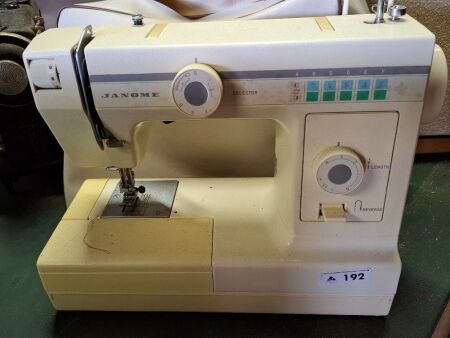 Janome Sewing Machine- Made in Taiwan - 731137629
