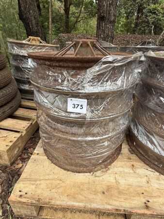 5x 1930 Ford Model A rims