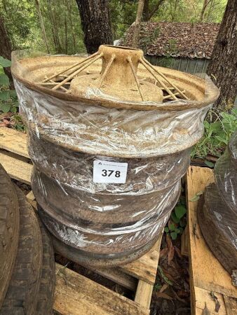5x 1930 Ford Model A rims