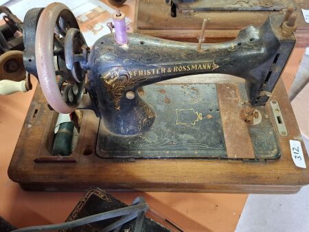 Frister and Rossmann Sewing Machine