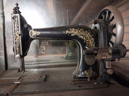Frister and Rossmann Sewing Machine in Case