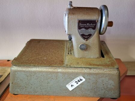Steam Maker Hand Crank Sewing Machine - 6597 - British Made