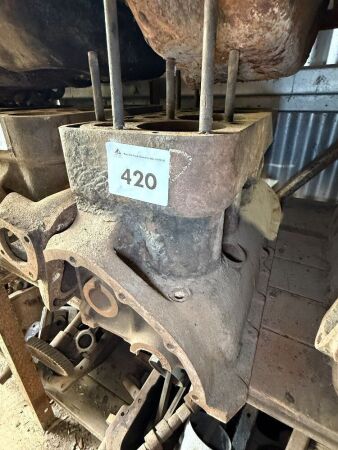 Ford Model A engine - dismantled