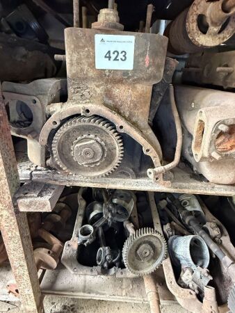Ford Model A engine - dismantled