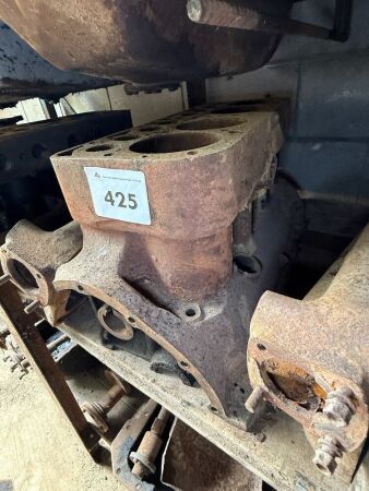 Ford Model A engine - dismantled