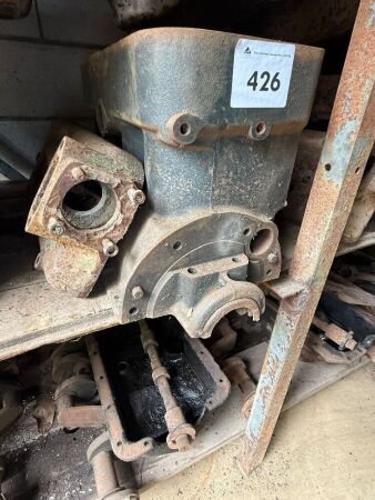 Ford Model A engine - dismantled