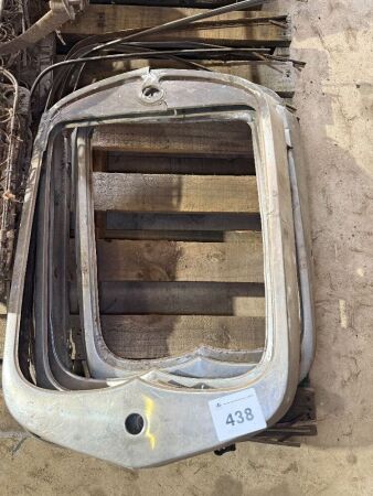 1930 Ford Model A radiator surrounds, and stainless steel cowl trims