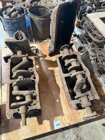 Ford Model C and B engine - dismantled