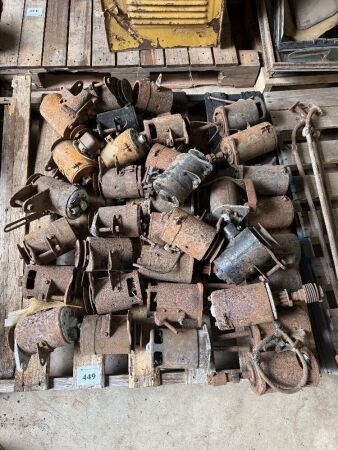 Ford Model A assorted starter motors and generators