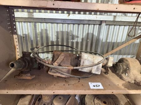 Hoist control valve and PTO pump