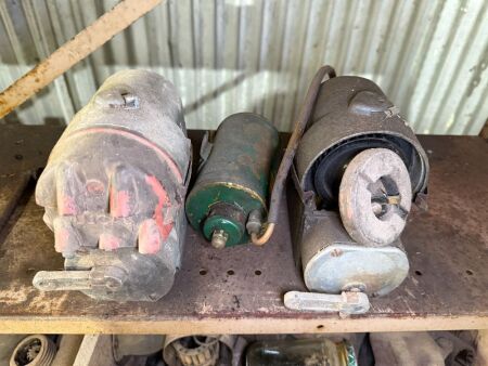 3x vintage magnetos