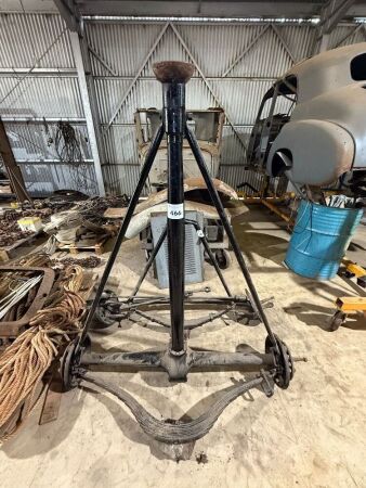 Ford Model A 1930 rebuilt diff assembly complete with spring