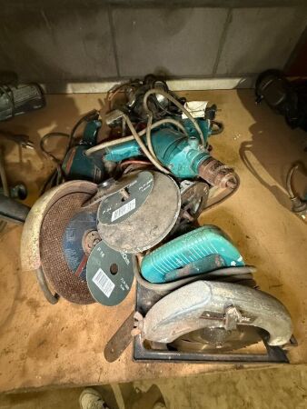 Assorted electrical tools