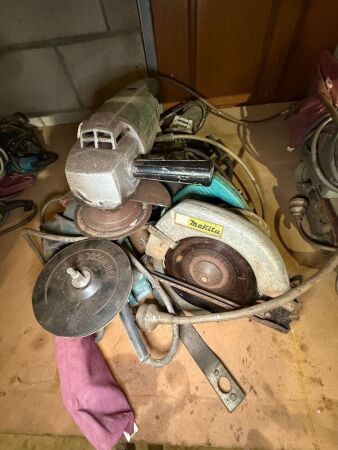 Assorted electrical tools
