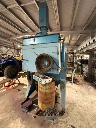Godfrey Engineering Sand Blasting Cabinet Model 6048 with manual