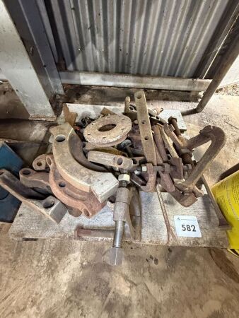 Pallet of pullers and guillotines