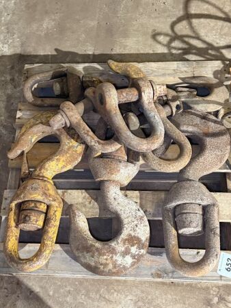 Asst. Swivel Hooks & D Shackles