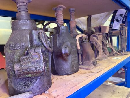8 Vintage Car Jacks