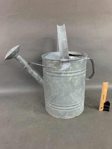 Vintage Galvanised Watering Can