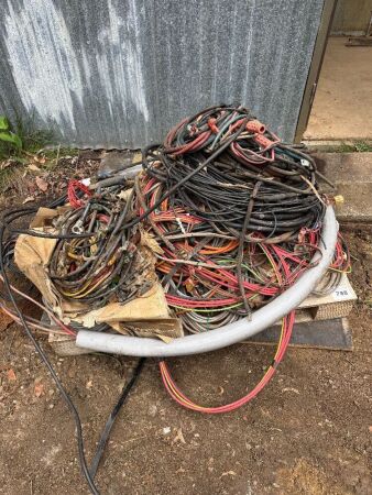 Pallet of electrical cords