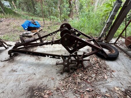 Autocar tow truck rig complete with winch