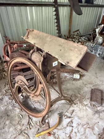 Smellie and Co. No.2 Chaff cutter for restoration