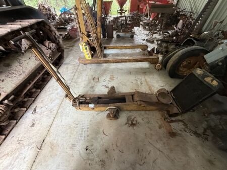 Heavy duty hydraulic floor jack - 10t