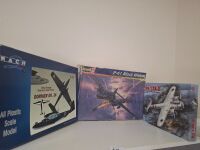 Revell P-61 Black Widow 1:48 , Mach Dornier DO.26 1:72 & DO17Z-2 WW2 German Bomber 1:72