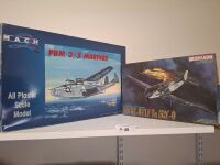 Mach PBM 3/5 Mariner 1:72 & Dragon Focke-Wulf ta152C-0 1:72 Model Plane