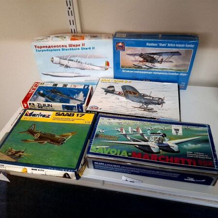 Selection of 6 Model Planes inc. Ark, MPM, Zuliun, Marivox