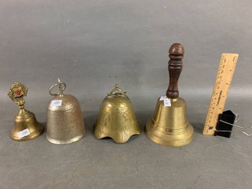 Lot of 4 Asstd Bells