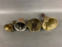 Lot of 4 Asstd Bells - 3