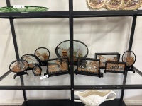 Assortment of Chinese Glass Displays