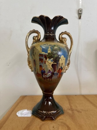 Antique Victorian Style Vase - Marked on Base