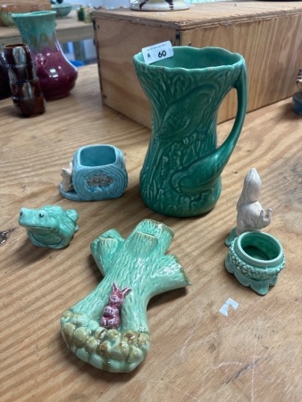 Sylvac Woodland Animals Inspired Ceramic Pieces - Made in England