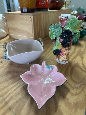3 Unique Art Deco Italian Pottery