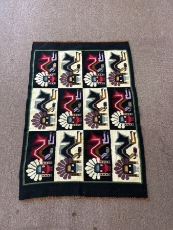 Handwoven Woollen Rug - Peru