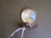 2 Silver Pocket Watches - Both Stamped 0935 - 3