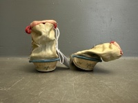 Pair of Antique Asian Binding Lotus Shoes - 3