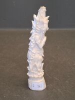 Carved Ivory Asian Style Figurine - 2