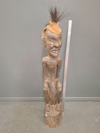Vintage Hand carved Tribal Figure