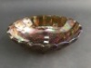 Large Marigold Carnival Glass Fruit Bowl