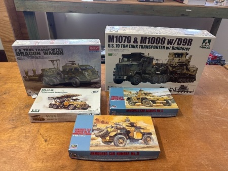 5 Army Tanks & Trucks