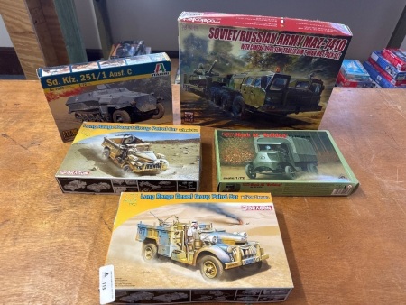 5 Army Vehicles