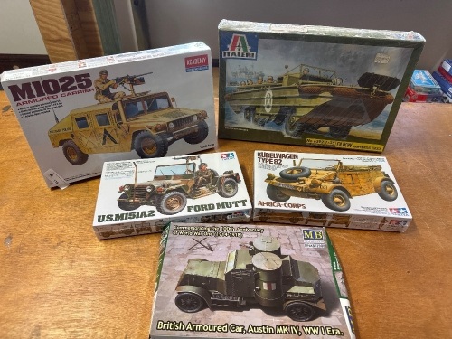 5 Army Vehicles